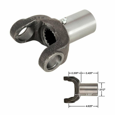 Strange Engineering Spicer 1350 Series Transmission Yoke Early