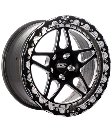 Belak 18x12 Series 3 Single Beadlock Three-Piece Racing Wheel 5x4