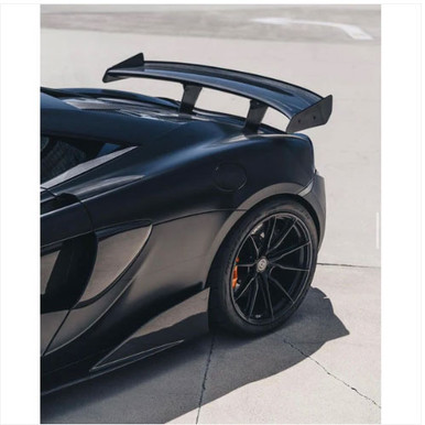 ブラックフェンダー エアロダイナミックデザイン Phoenyx Carbon Fiber Chassis Wing McLaren 570S 600LT