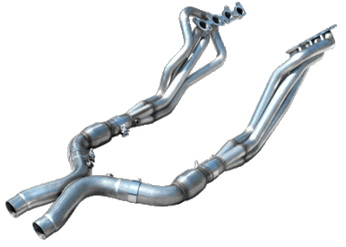 ktページ Ford Mustang GT 1-3/4 Long Tube Exhaust Headers Polished