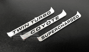 BPS Mustang GT 5.0 Coyote Emblems Machined (2015-2023 Mustang) A005