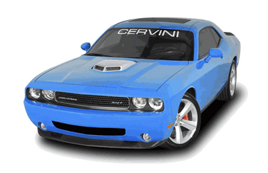 Cervini's Silver Shaker Hood Kit 2008-2023 Challenger 8041