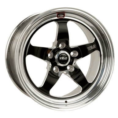 Weld 18×9 S71 Front Wheel Black Center (2015-2023 Mustang / 2024 Mustang) 71HB8090A61A