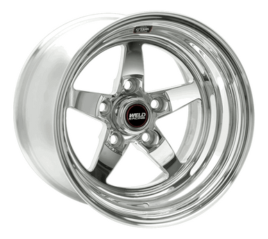Weld 18×5 S71 Front Wheel Polished (2011-2023 Mustang GT / 2006-2014 GT500 / 2024 Mustang) 71HP8050A21A