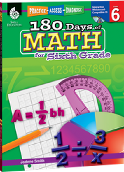 180 Days of Math for 6th Grade Ebook