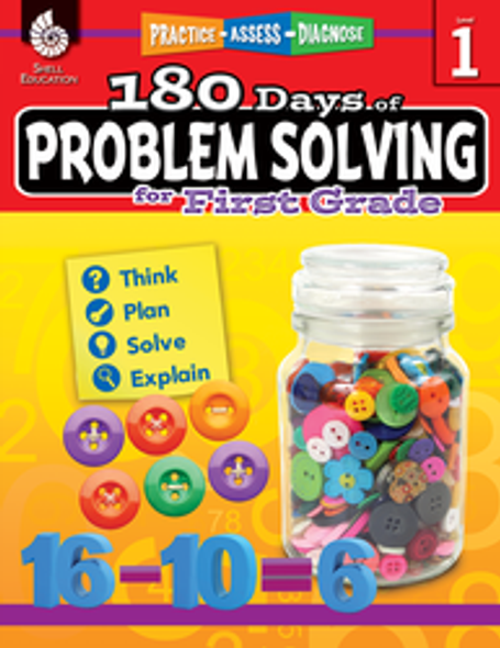 180 Days of Problem Solving for 1st Grade Ebook