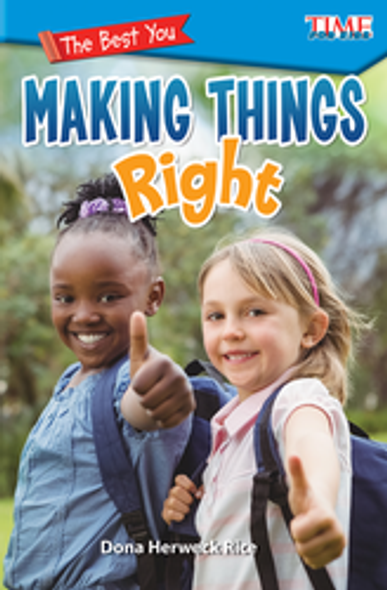 Time For Kids: The Best You - Making Things Right Ebook