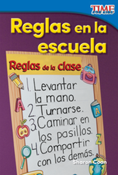 Time For Kids: Reglas En La Escuela Ebook