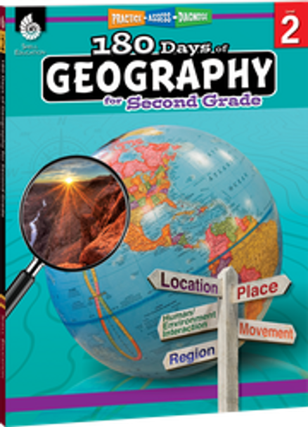 180 Days of Geography for 2nd Grade Ebook