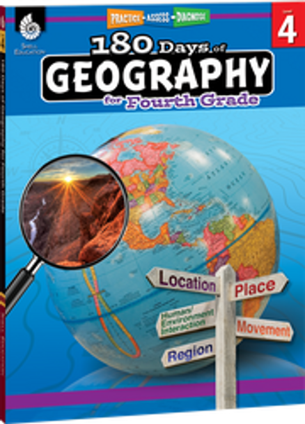 180 Days of Geography for 4th Grade Ebook