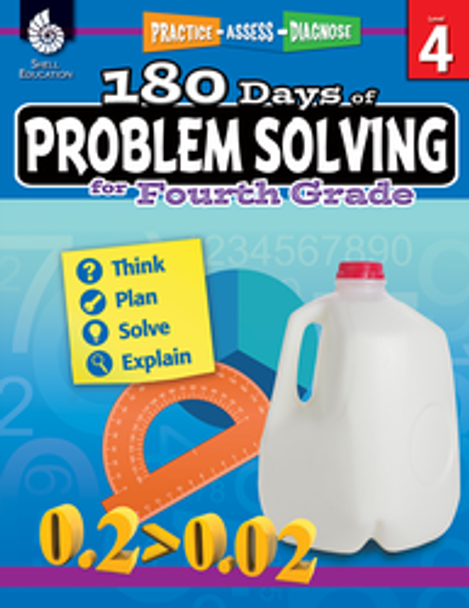 180 Days of Problem Solving for 4th Grade Ebook