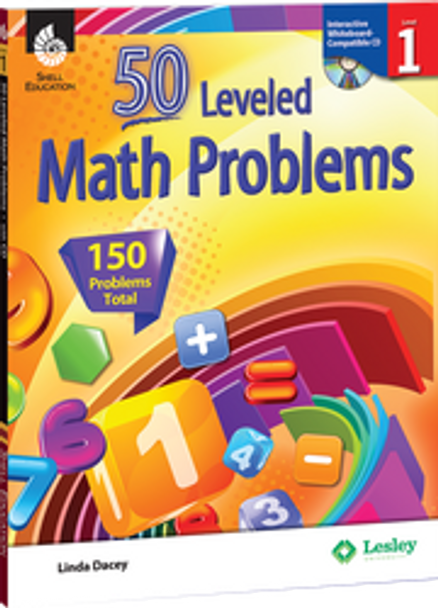 50 Leveled Math Problems 1st Grade Ebook