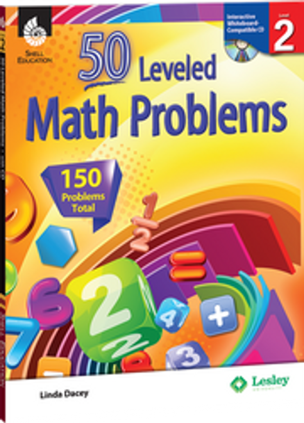 50 Leveled Math Problems 2nd Grade Ebook