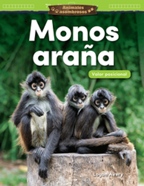 Animales Asombrosos - Monos Araña: Valor Posicional Ebook