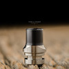 Hellfire Mods (The Attysmith) - "Whistle Tip Mini, Hybrid, Black Delrin" 510 Drip Tip