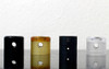 Fluid Mods - "Convergent Cap, Polished Ultem". Shown with other caps for demonstration purposes only, and is NOT included in this sale. This sale is only for the polished Ultem cap.