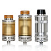 Taifun - "GT IV (GT4) Ultem Tank Kit, 3mL". Shown beside 6mL Ultem Tank Kit and full sized original Taifun GT4 tank setup for demonstration purposes only. The complete tank is NOT included in this sale. This sale is ONLY for the Ultem tank section and shortened stainless steel chimney section.