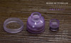 Adler Industries - "Amethyst Purple Cap Assembly for Mikro BF RDA"