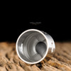 Taifun BTD RDA - Bottom Feed Dripper Cap Interior showing PCTG insulator