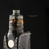 Dee Mods - "Shorty V3 Black Frosted 510 Drip Tip" shown attached to DDP EVO atomizer and mod for demonstration purposes only. This sales listing is only for the drip tip.