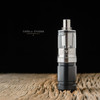 EVL Vapors - "EVL Twin" Nautilus Coil Tank, shown with drip tip, 22<24mm Hexairgon Air Flow Beauty Ring and mod for demonstration purposes only.