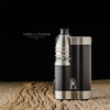 dicodes - Dani SBS - 18650 80W Regulated Box Mod, Black with 23mm Reduction Cone and Taifun GX 2mL RDTA