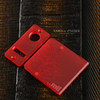 Delro Door & Button Plate Set, MTL, Scarlet Haze