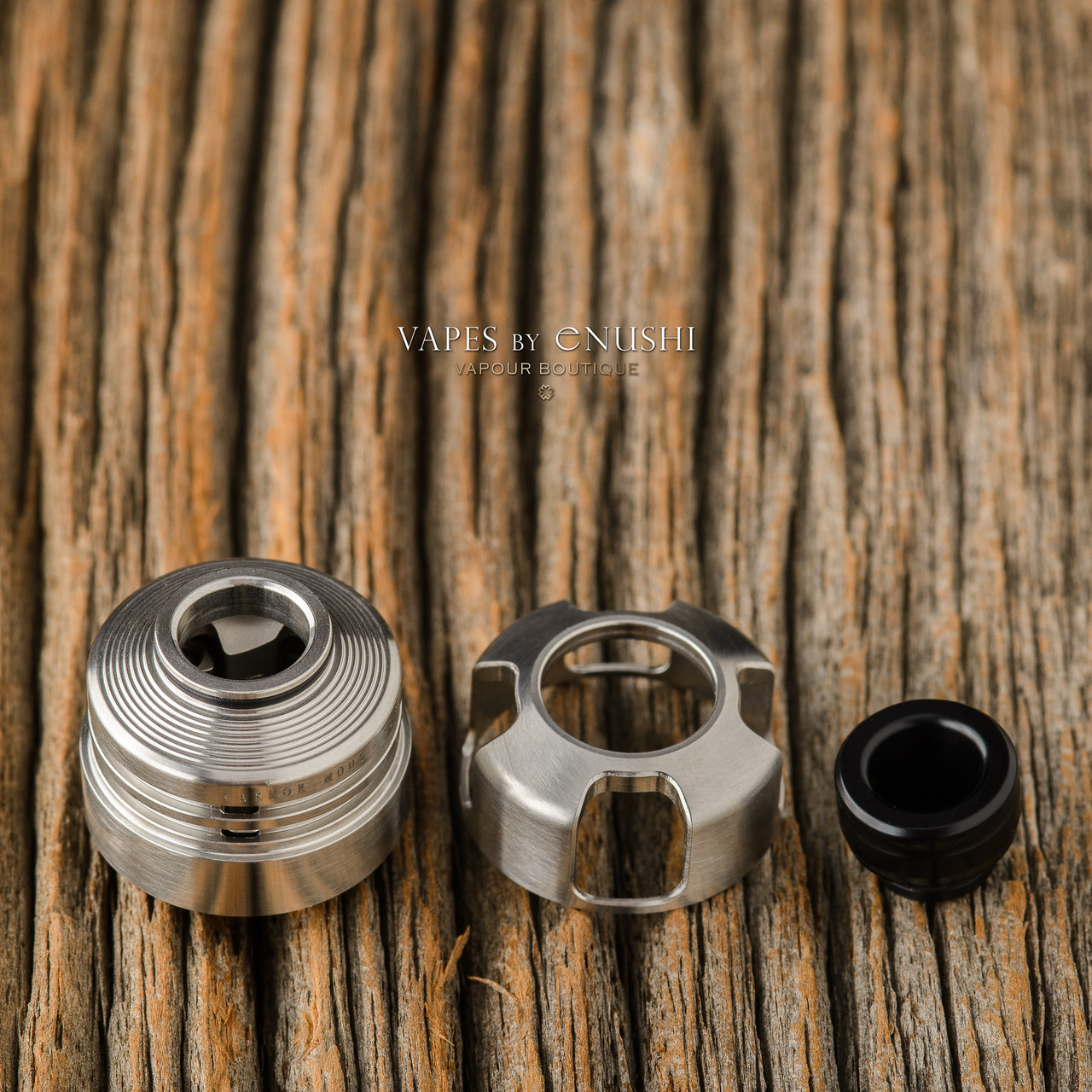 Armor Mods - Armor Engine RDA, Brushed SS - Vapes by Enushi