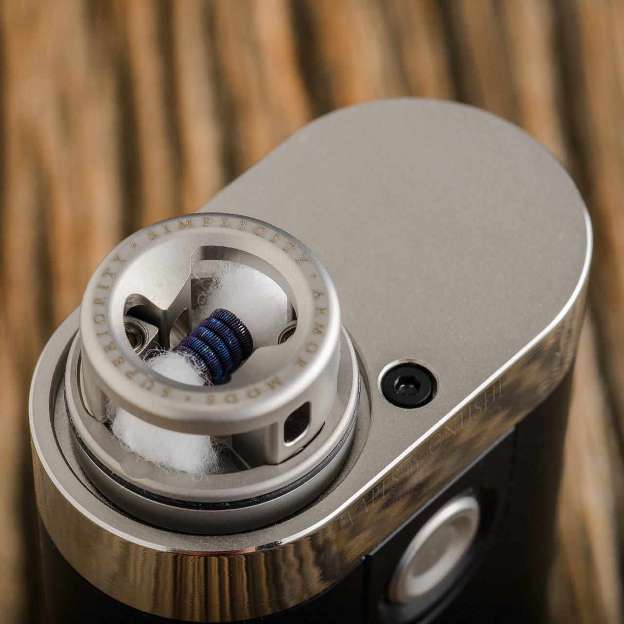 Armor Mods - Engine RDA Limited Release, Polished SS - Vapes by Enushi