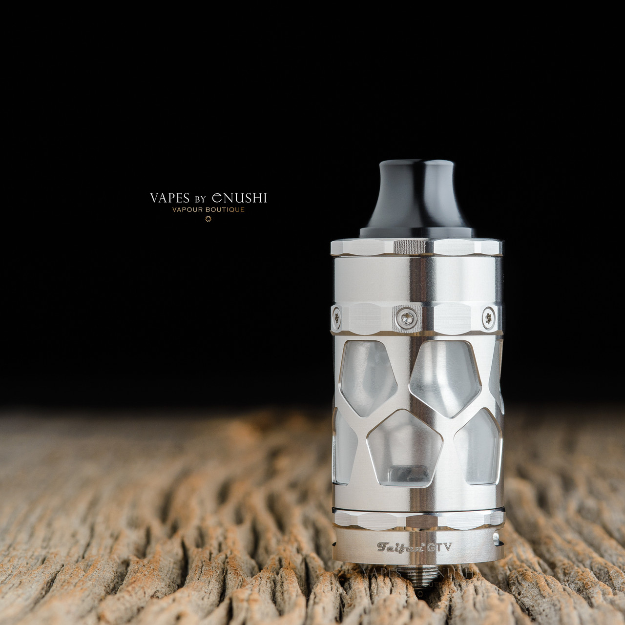 Taifun - Drip Tip 510, GT V (GT5) POM (Delrin), Black - Vapes by