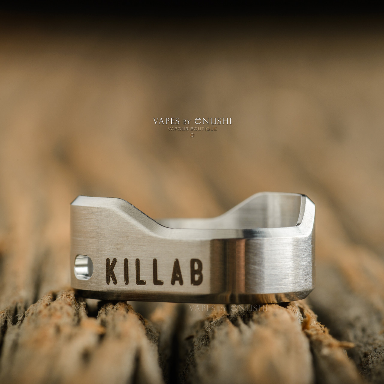 KILIC Customs - KILLAB Slanted Ring, SS - Vapes by Enushi