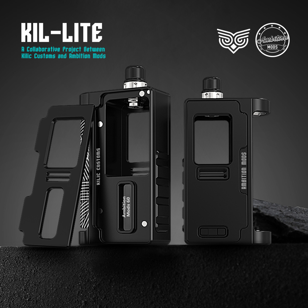 Kilic Customs x Ambition Mods - Kil-Lite Boro AIO Mod - Vapes by