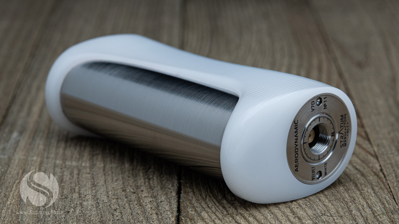 OLC - Stratum V7D Aerodynamic, Velvet White, DNA60 - Vapes by Enushi