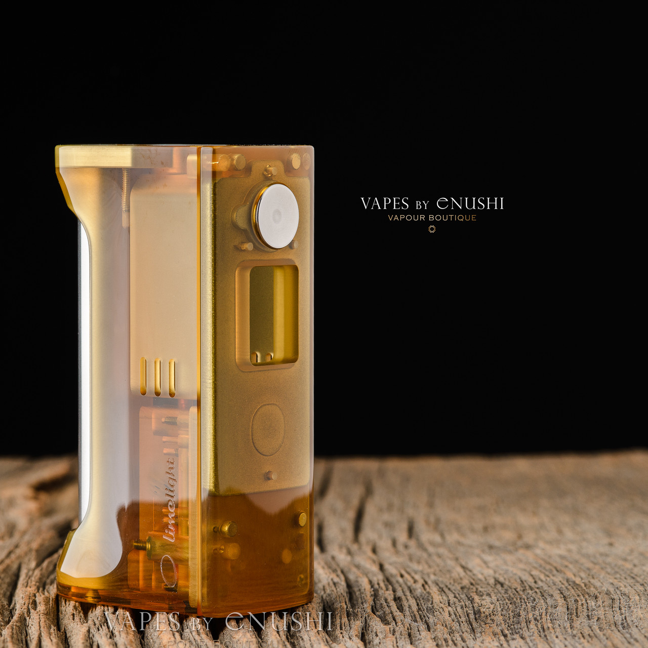 Limelight Mechanics - Wicket AIO, Polished Amber Ultem - Vapes by 