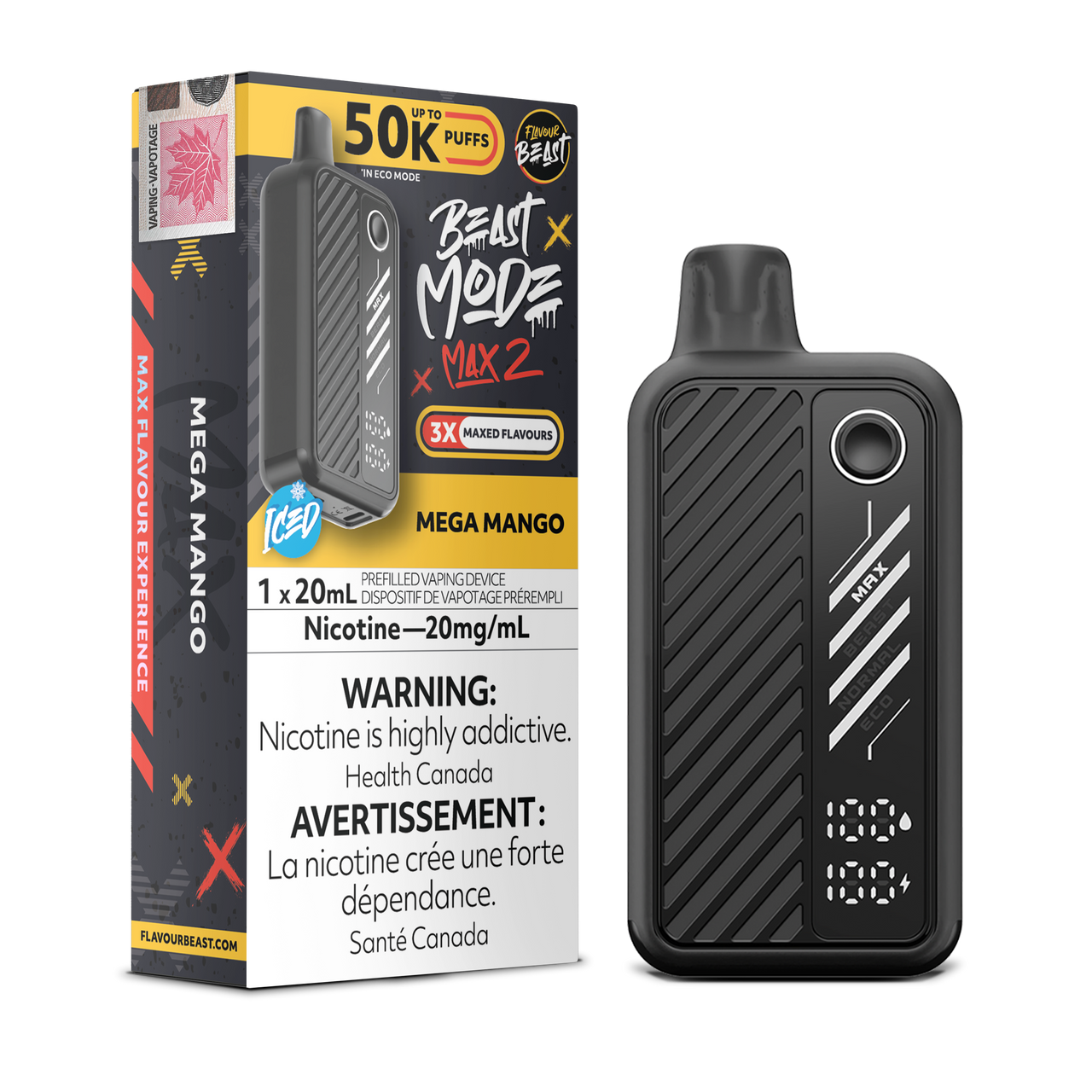 elf bar vape uk Flavour Beast - Beast Mode Max 2 50K Disposable [Stamped] main image 0