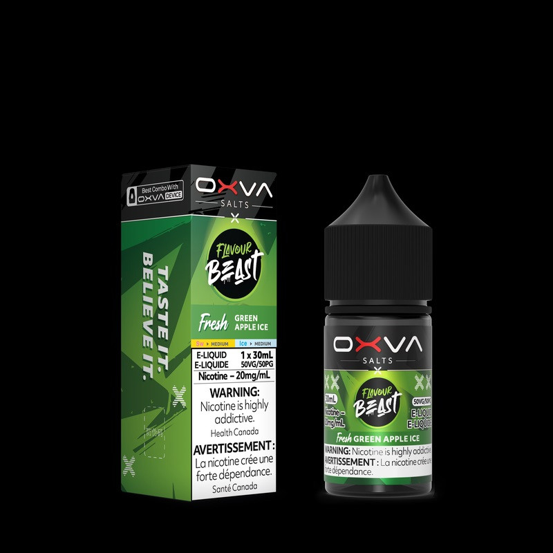 best green apple vape juice Flavour Beast x OXVA E-Liquid - Fresh Ice (30mL) 20mg - E-Liquid - Toronto, Ontario, Canada Refill Flavor:Clear type:Kits PAX vs PAX Era