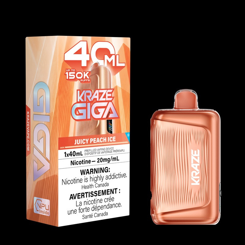 Kraze - Giga 40mL / 150k Disposable Vape - Markham, Richmond Hill
