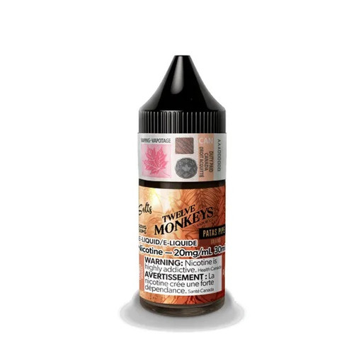 Twelve Monkeys: "Nic Salts - Patas Pipe (30mL)"