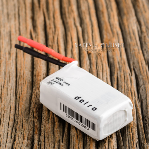 delro 1800mAh Lithium-Polymer Battery Cell
