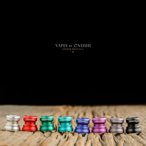 MISSION XV - COSMOS SLEEVE for BOOSTER TIP,  Clear (Silver), Red, Green, Teal (Aqua), Blue, Purple (Violet), Gunmetal (Grey), & Black