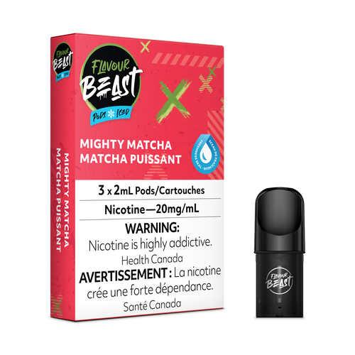 Flavour Beast Pod - Mighty Matcha Iced (3/PK)