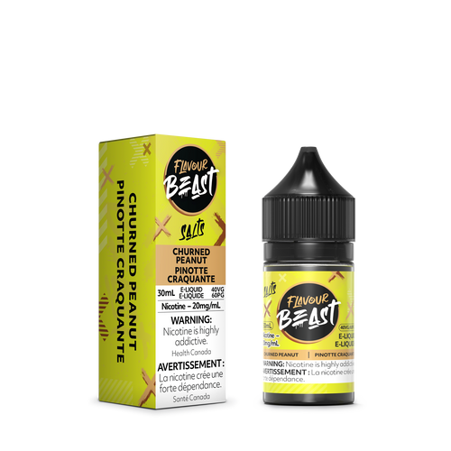 Flavour Beast E-Liquid - Churned Peanut (30mL) 20mg