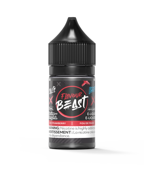 Flavour Beast E-Liquid - Sic Strawberry Iced (30mL)