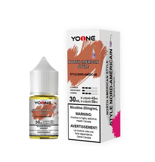 YoOne E-Liquid - North American Style (30mL)