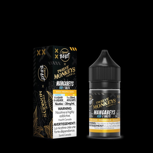 Flavour Beast x Twelve Monkeys E-Liquid - Mangabeys Iced