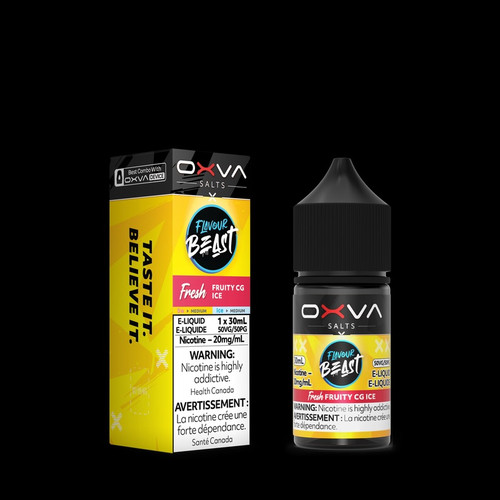Flavour Beast x OXVA E-Liquid - Fresh Fruity CG Ice (30mL) 20mg