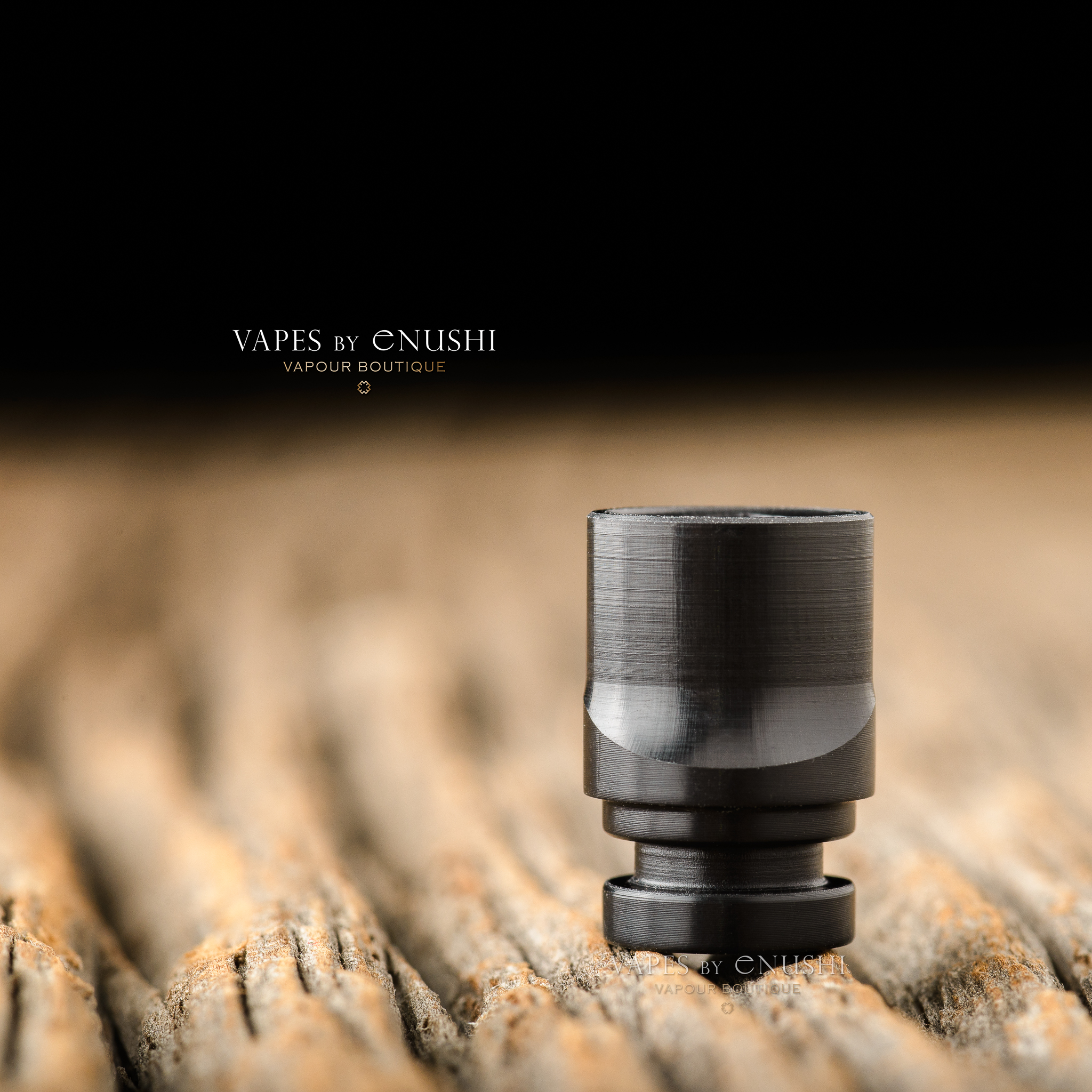 Hellfire Mods (The Attysmith) "Whistle Tip Mini, Black Delrin" 510