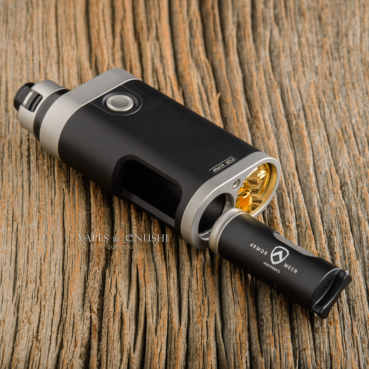 Armor Mods - Armor Mech V2, Satin SS / Black - Vapes by Enushi