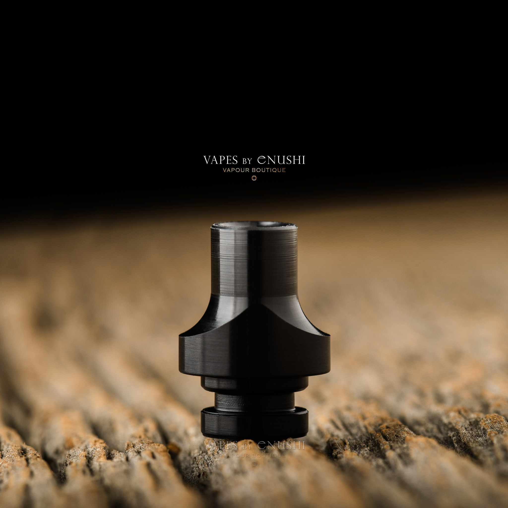 Hellfire Mods (The Attysmith) "Whistle Tip, Black Delrin" 510 Drip