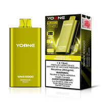 YoOne - Wave 10000 Disposable Vape, Banana Ice